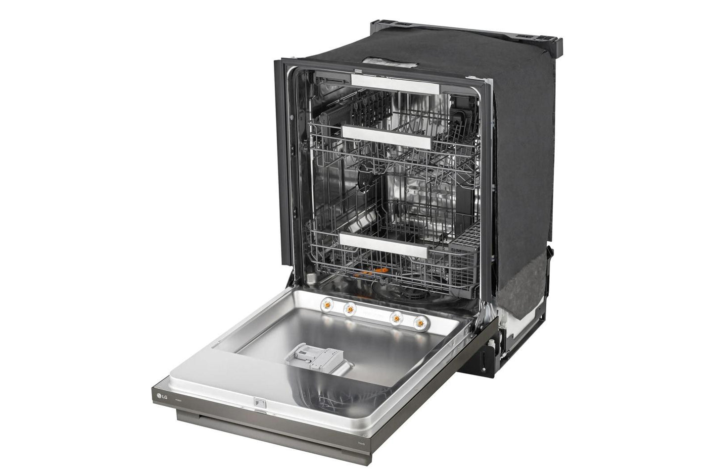 Lg LDNTH753D Smart Flushfit™ Top Control Dishwasher With 1-Hour Wash & Dry, Quadwash® Pro, Truesteam® And Dynamic Heat Dry™ W/Autovent Dry™