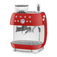 Smeg EGF03RDUS Espresso Coffee Machine Red Egf03Rdus