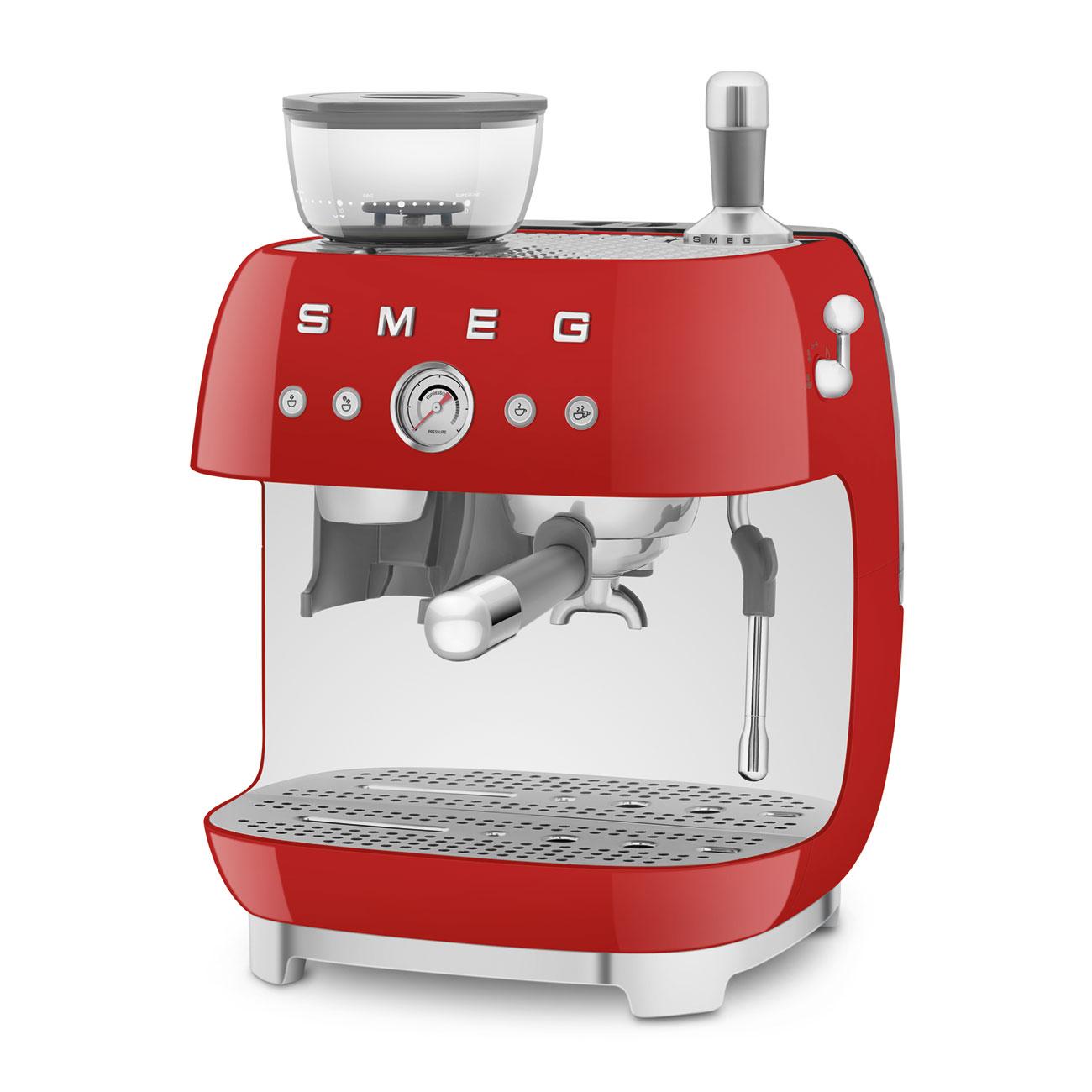 Smeg EGF03RDUS Espresso Coffee Machine Red Egf03Rdus