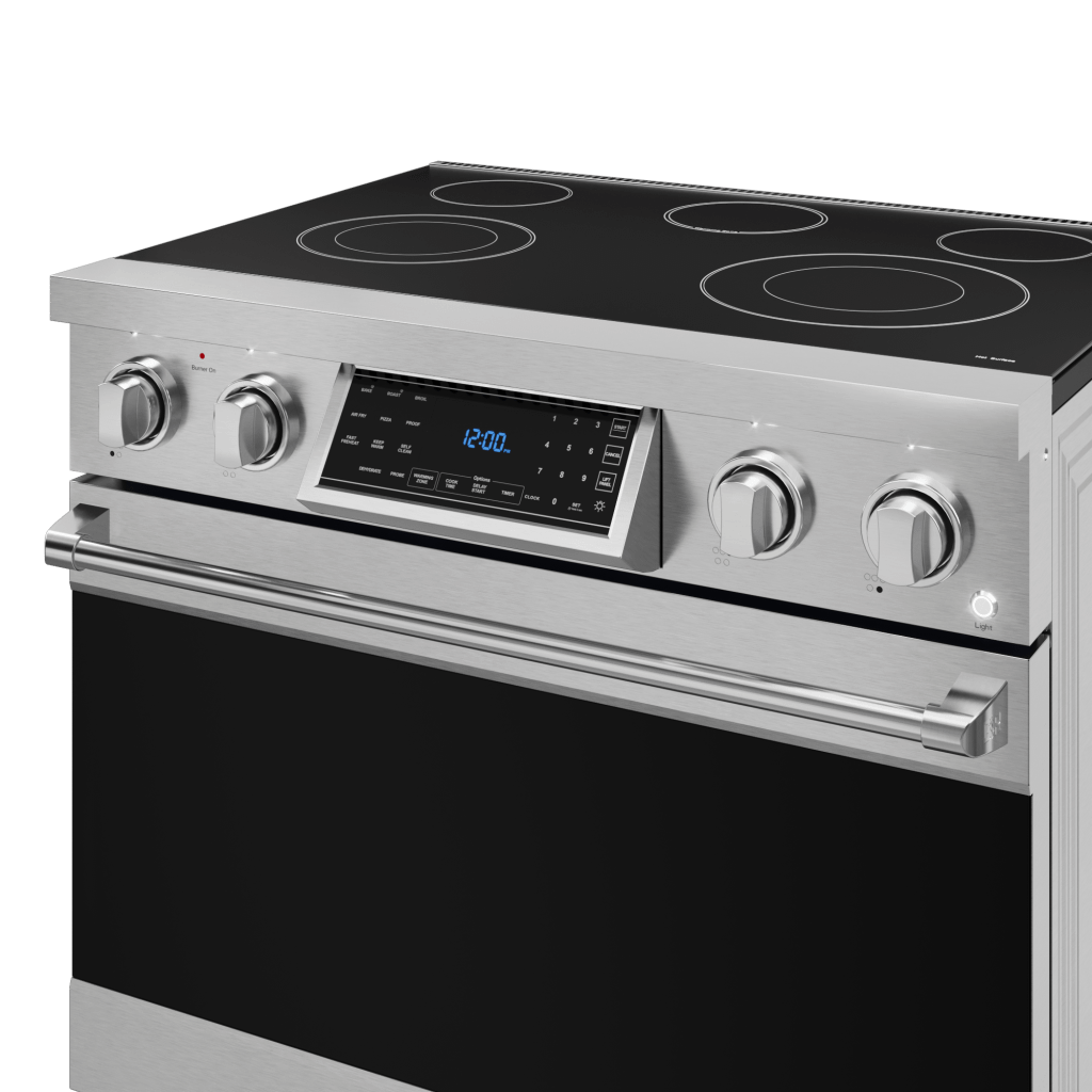 Thor Kitchen RSE36 36 Inch Professional Electric Range With Tilt Panel Touch Control In Stainless Steel Gordon Ramsay Series - Rse36