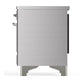 Ilve UMDIB40NR3SSC Ilve Umdib40Nr3Ssc Majestic Iii 40 Inch Induction Range With 6 Elements, 3.82 Cu. Ft. Total Oven Capacity (Triple Glass Door, Stainless Steel, Chrome)