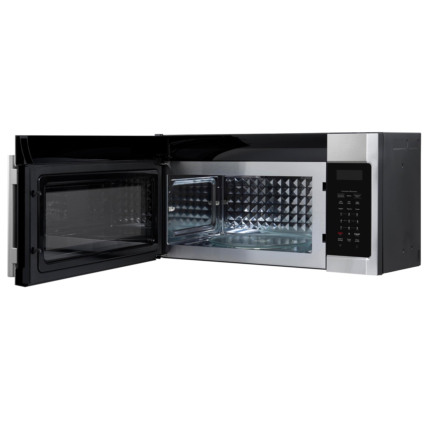 Forno FOTR303830 Forno Fornace 30-Inch Over The Range Convection Microwave, Stainless Steel - 1.5 Cu.Ft, 300 Cfm Vent, Touch Control, Led Light