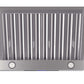 Forno FRHWM503030 Forno Palazzo 30-Inch Wall Mounted Range Hood, Stainless Steel, Heavy Duty Baffle Filters, Remote Control