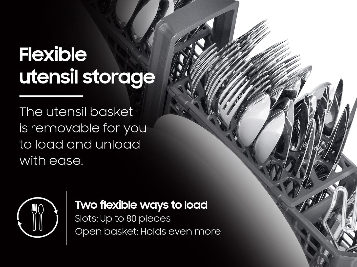 Samsung DW90H89TETE Bespoke Ai Smart Dishwasher Ai Wash & 3Rd Rack Washing System Autorelease™ Door 38Dba