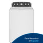 Ge Appliances ETW485ASWWB Ge® 4.5 Cu. Ft. Capacity Washer With Spanish Panel And Wash Modes Soak And Power
