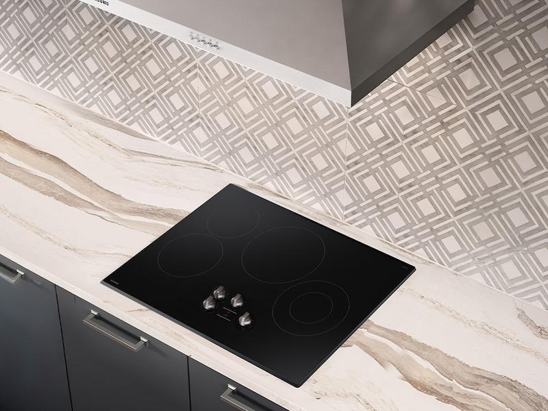 Samsung NZ30FG5332RK 30" Electric Energy Star® Certified Cooktop With 4 Elements In Black