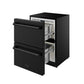 Thor Kitchen RZ24UB 24 Inch Undercounter Built-In / Freestanding Drawer Freezer - Black Gordon Ramsay Series