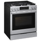 Samsung NSG90H63SRAA Bespoke Smart Slide-In Dual Fuel Range Pro Style Elite Design Illuminated Knobs Air Fry Max