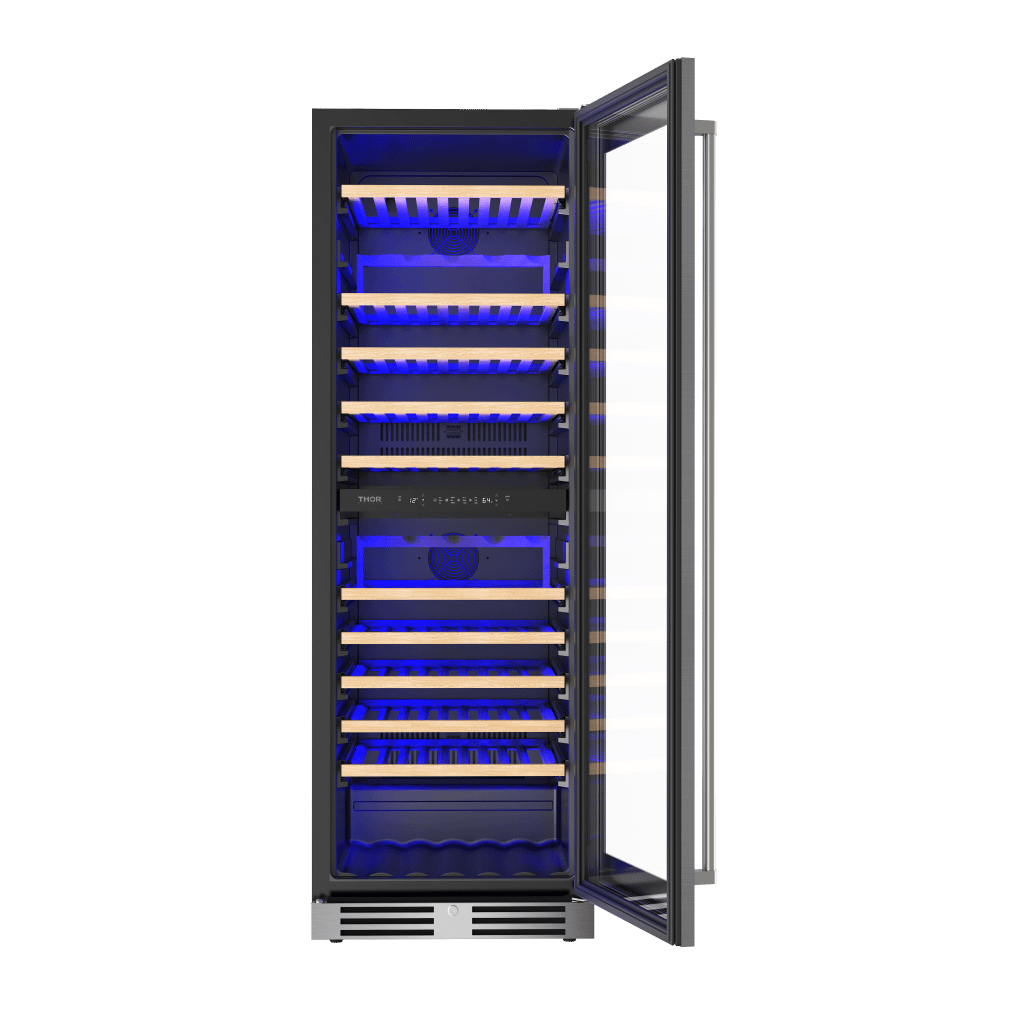 Thor Kitchen 24-Inch Freestanding Dual Zone Wine Cellar - Thumbnail 2