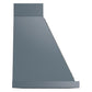 Ilve UANB60BGB Ilve Uanb60Bgb Nostalgie Ii Noblesse 60 Inch Range Hood With 600 Cfm (Blue Grey, Burnished)