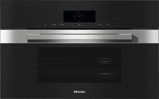 Miele DGC7870CTS Dgc 7870 Clean Touch Steel - 30" Compact Combi-Steam Oven Xl For Steam Cooking, Baking, Roasting With Roast Probe + Menu Cooking.