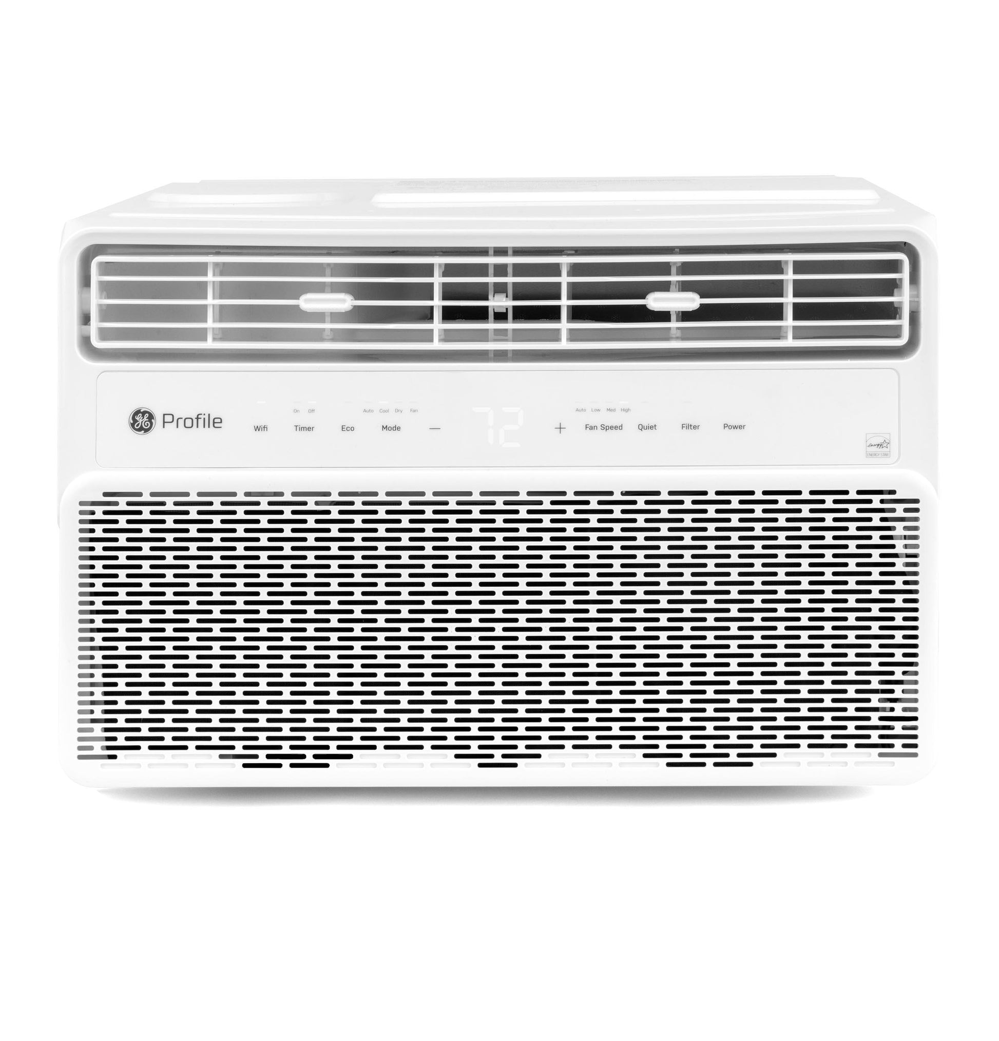 Ge Appliances PWDV12WWF Ge Profile™ Energy Star® 12,000 Btu Inverter Smart Ultra Quiet Window Air Conditioner For Large Rooms Up To 550 Sq. Ft.