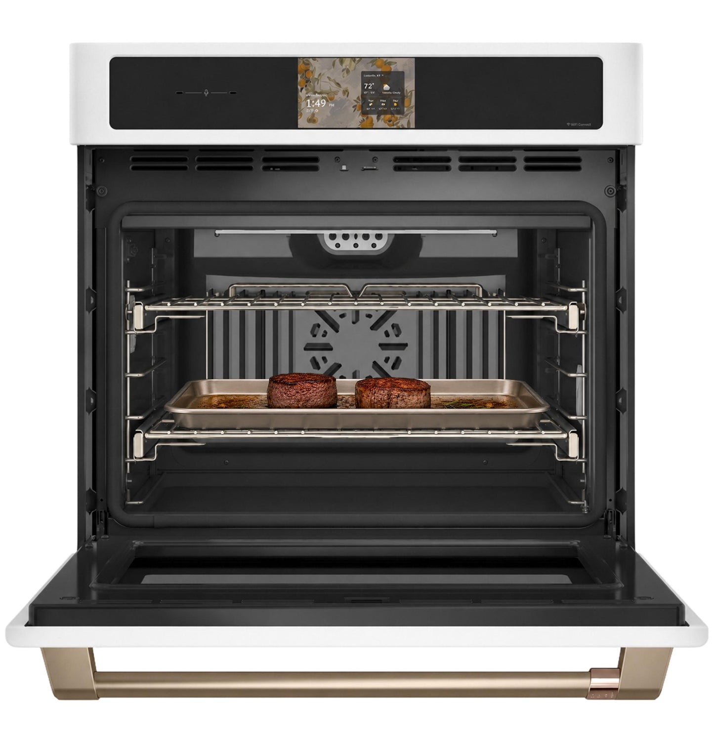 Cafe CTS90DP4ZW2 Café™ Professional Series 30" Smart Built-In Convection Single Wall Oven