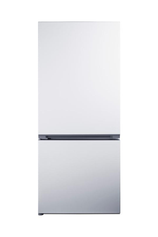 Summit FFBF172WLHD 30" Wide Bottom-Mount Refrigerator-Freezer, Counter Depth
