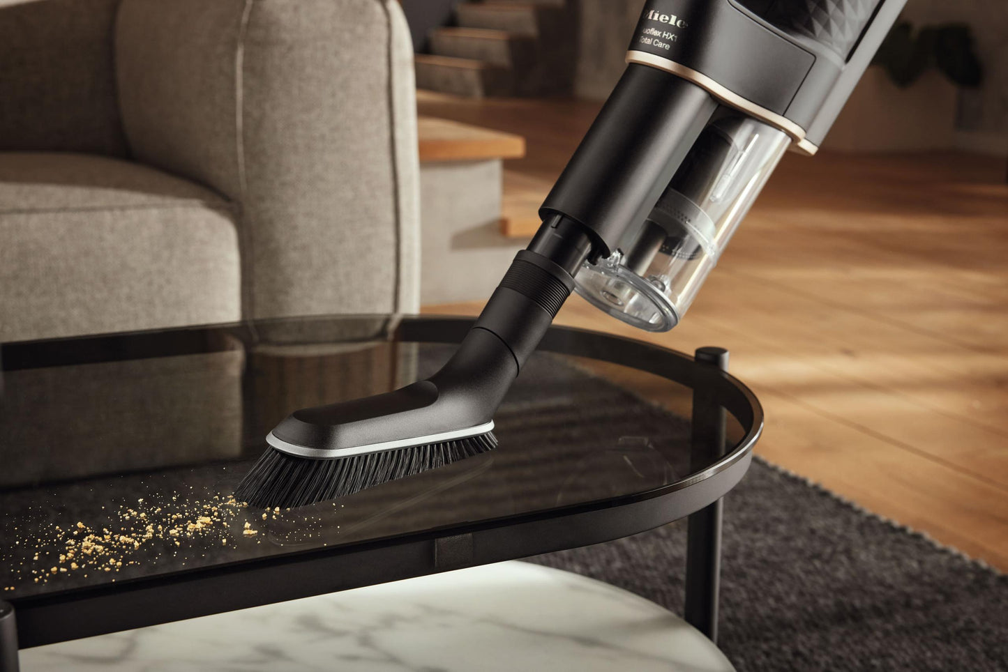 Miele HXUB Universal Brush - Adjustable Brush For Fast Cleaning Of Scratch-Sensitive Surfaces.