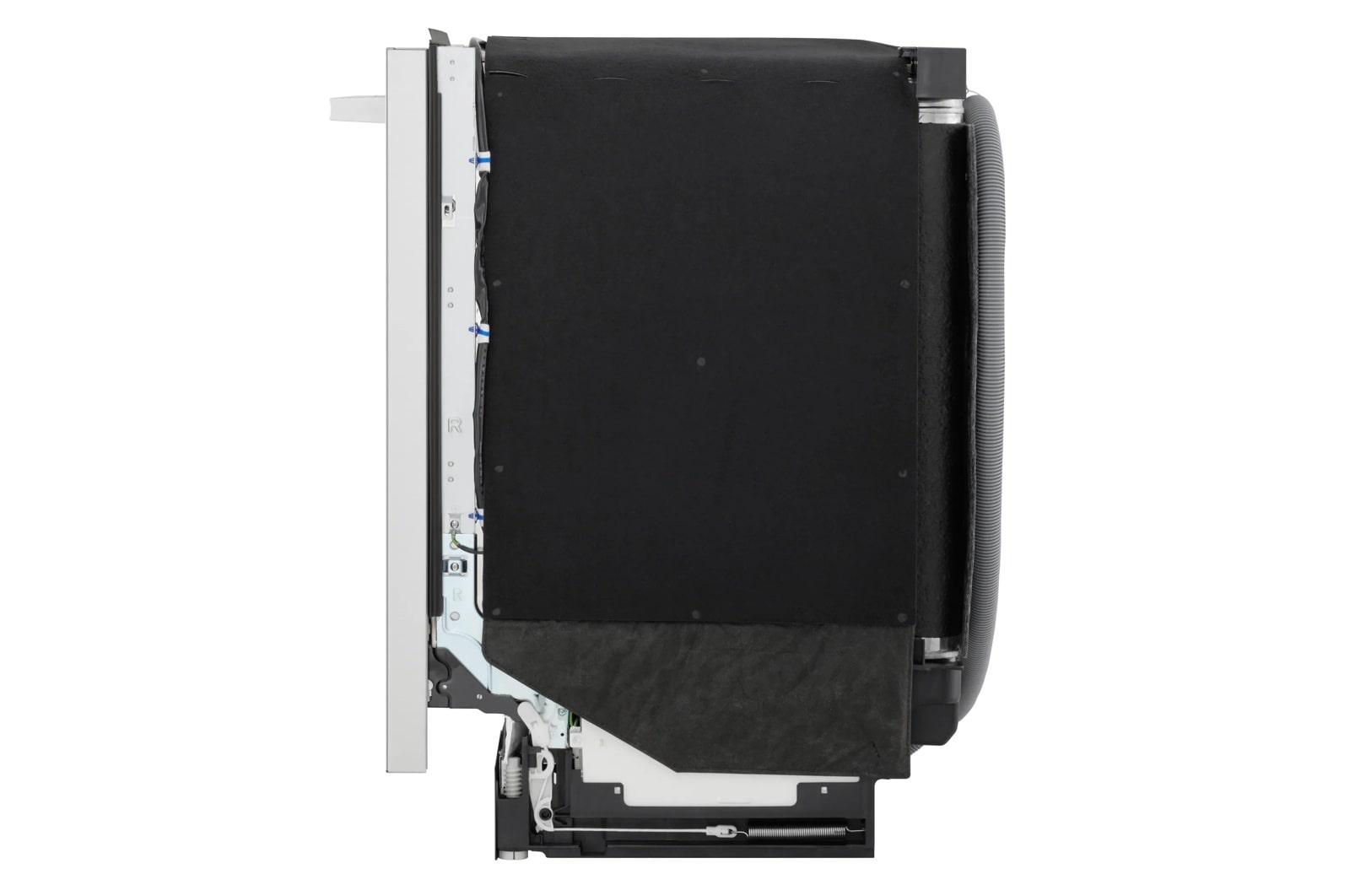 Lg LDNTH753S Smart Flushfit™ Top Control Dishwasher With 1-Hour Wash & Dry, Quadwash® Pro, Truesteam® And Dynamic Heat Dry™ W/Autovent Dry™