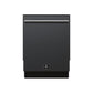 Forno FDWBI803524BLK Forno Romano Espresso 24-Inch Built-In Dishwasher, Black Finish, Stainless Steel Tub, 49 Dba, Energy Star Certified