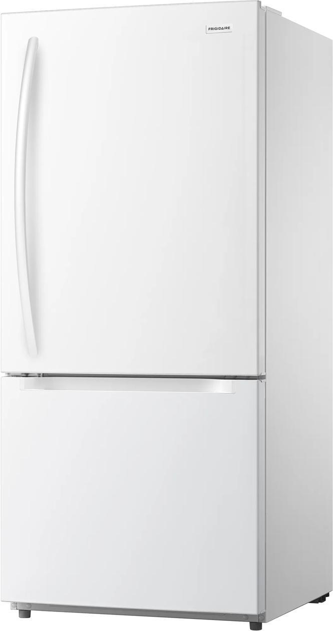 Frigidaire FRBE1925AW 19 Cu. Ft. Standard-Depth Bottom Freezer Refrigerator