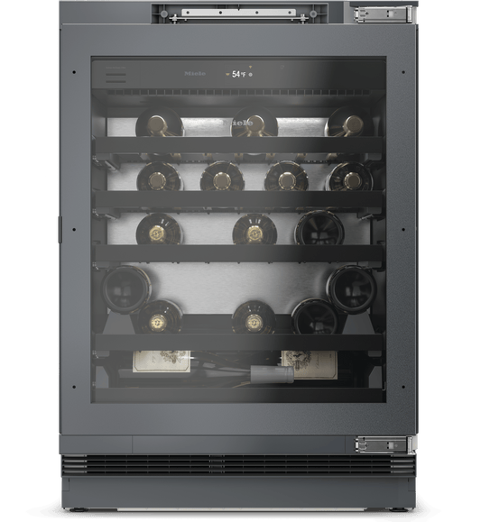 Miele KWTUS7172F Kwtus 7172 F - Built-Under Wine Refrigerator, 33 7/8-36 1/4 In (86-92 Cm) Niche Height With Flexiframe, Activehumidity, And Noteboard In A Compact Design.