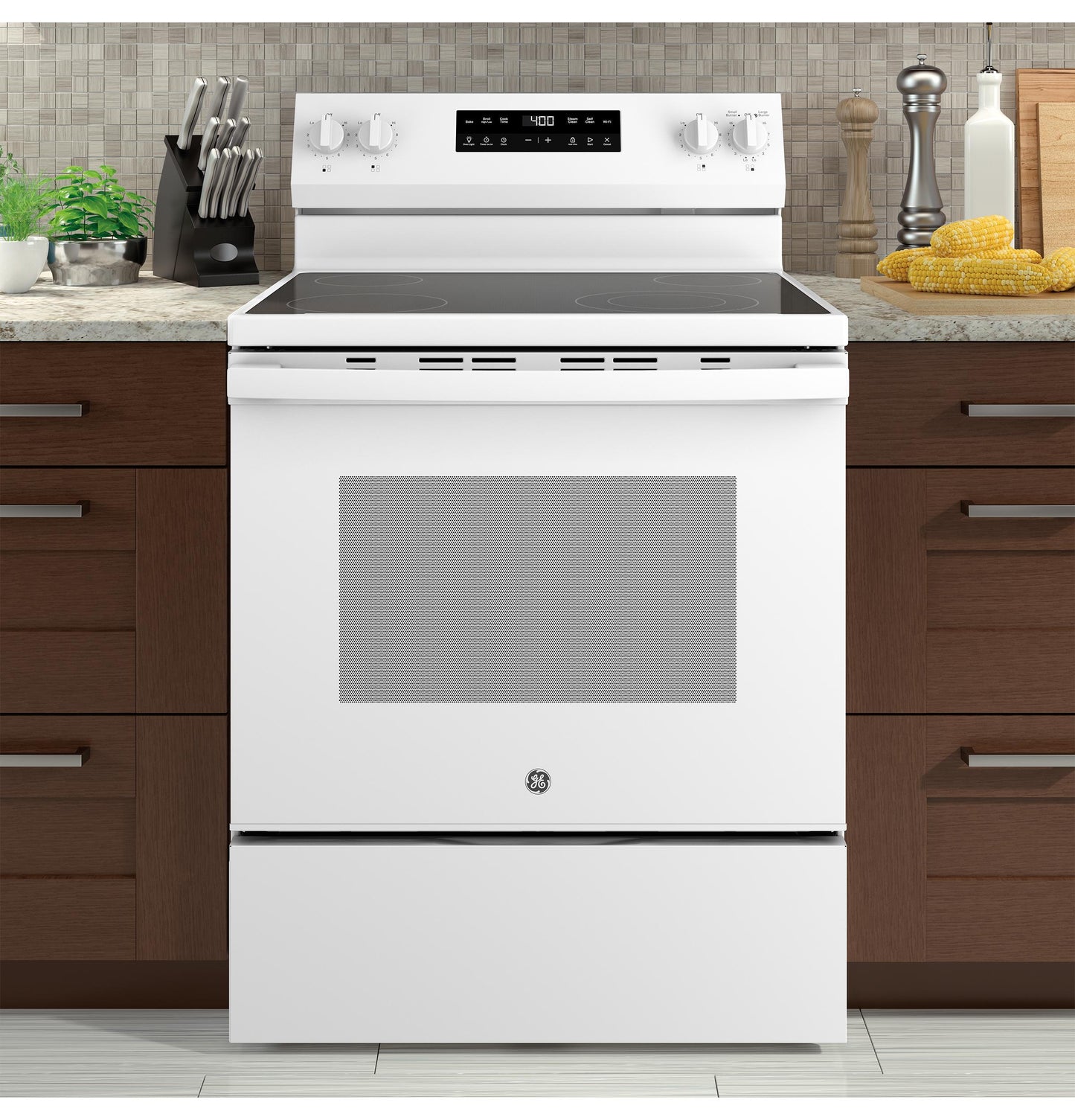 Ge Appliances GRF400PVWW Ge® 30" Free-Standing Electric Range
