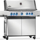 Napoleon Bbq P665VRSIBPSS Prestige 665 Rsib With Infrared Side And Rear Burner , Propane, Stainless Steel