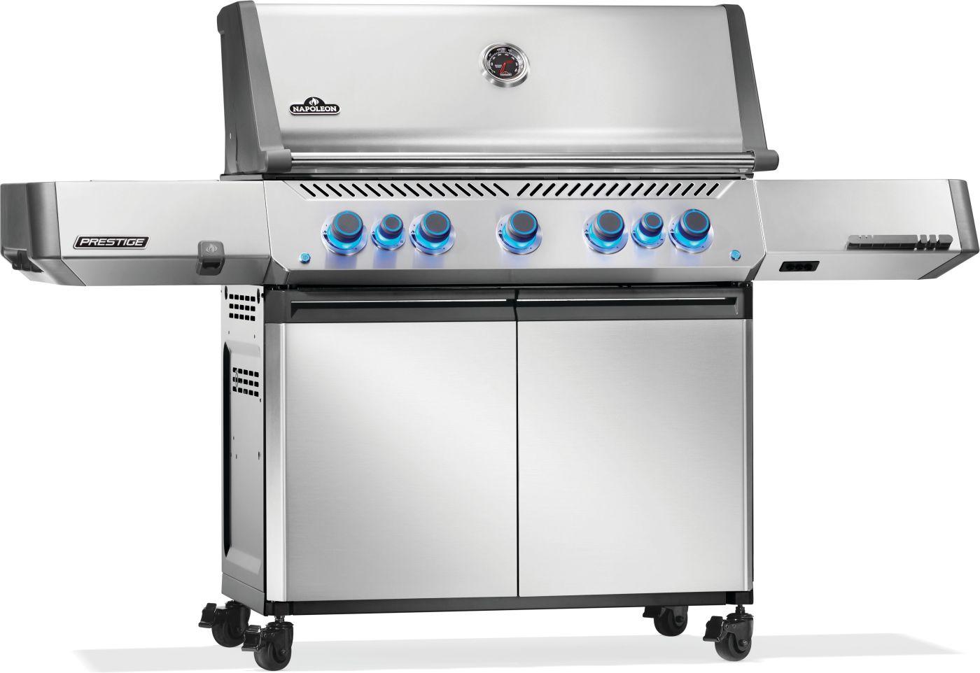 Napoleon Bbq P665VRSIBPSS Prestige 665 Rsib With Infrared Side And Rear Burner , Propane, Stainless Steel