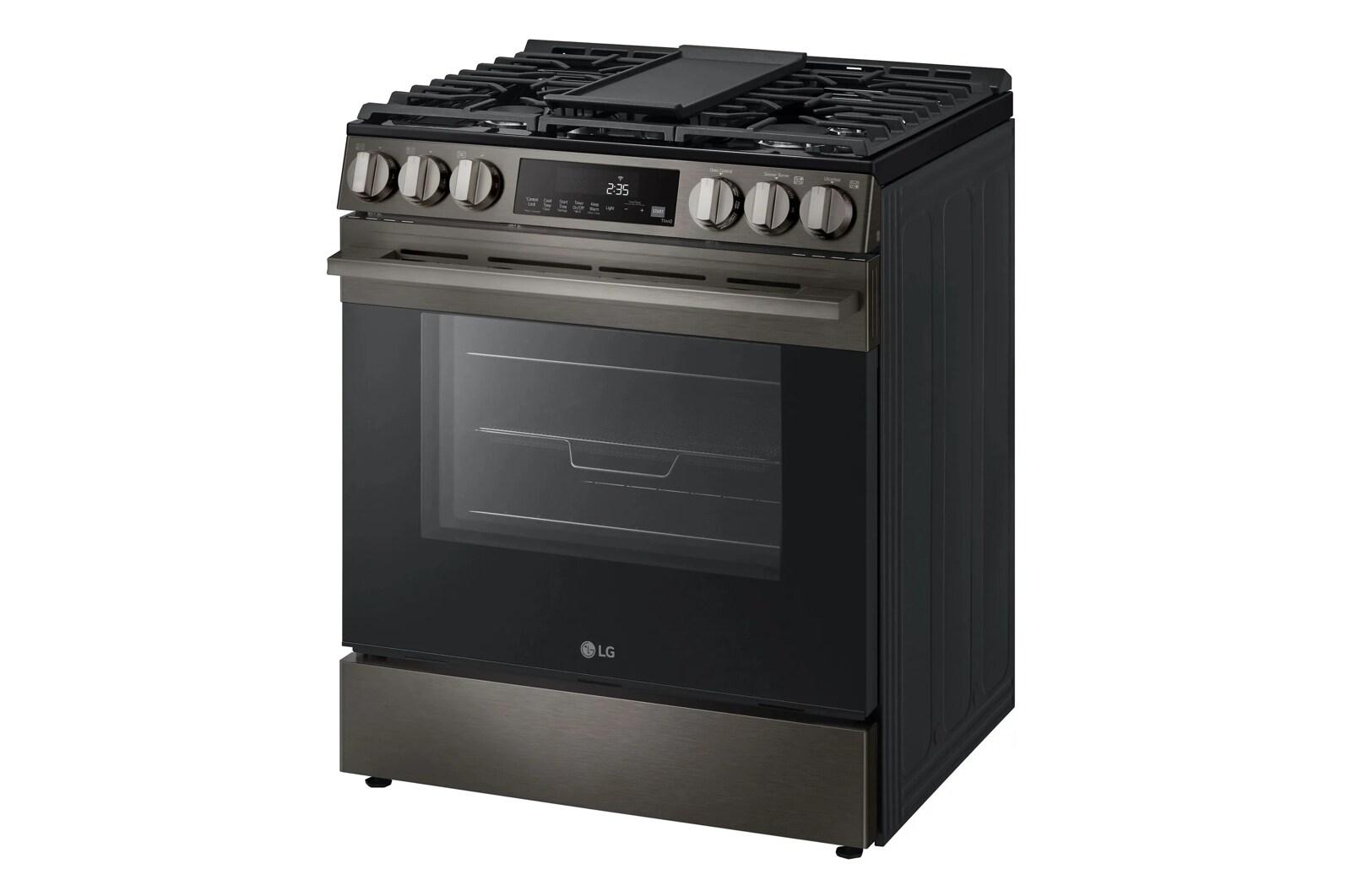 Lg LSGL5833Z 5.8 Cu. Ft. Smart Gas Slide-In Range With Convection, Air Fry And Easyclean®