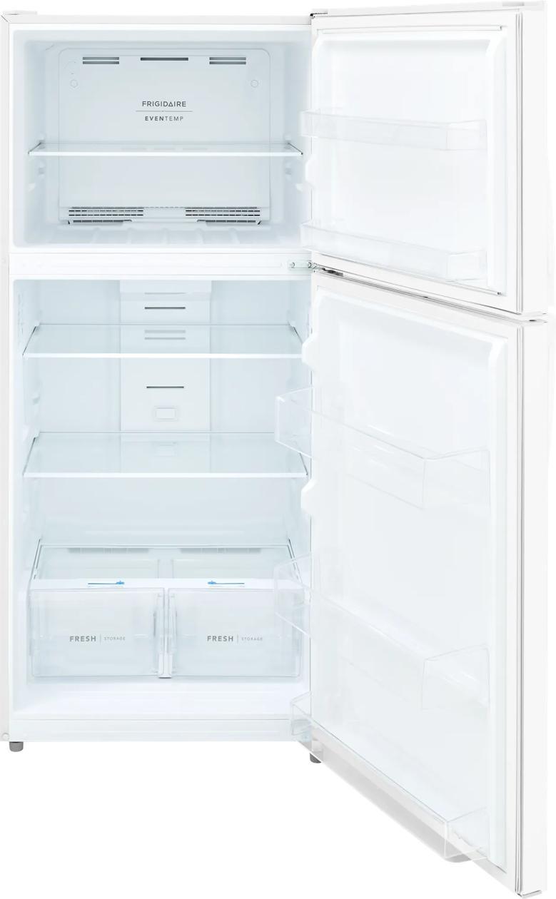 Frigidaire FRTE2223AW 22 Cu Ft Garage Ready Top Freezer Refrigerator