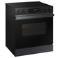Samsung NSE6DG8100MT Bespoke 6.3 Cu. Ft. Smart Slide-In Electric Range With Precision Knobs In Matte Black Steel