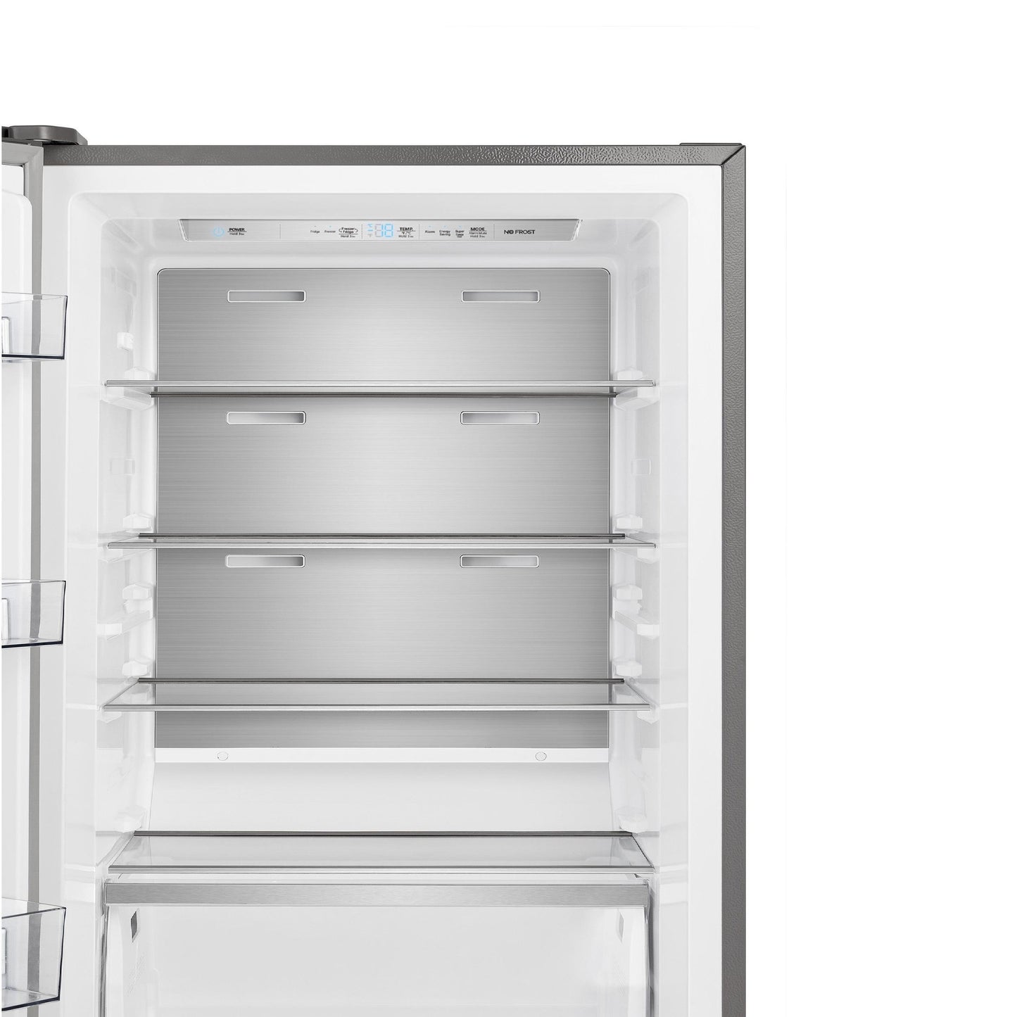 Forno FFFFD172228LS Forno Maderno 28" Left Swing Convertible Freestanding Refrigerator/Freezer In Stainless Steel 13.6 Cu.Ft.