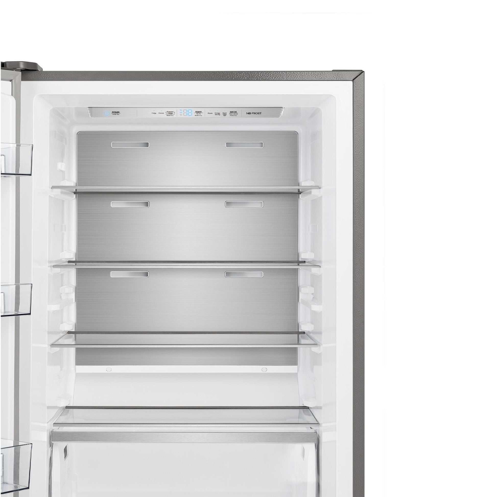 Forno FFFFD172228LS Forno Maderno 28" Left Swing Convertible Freestanding Refrigerator/Freezer In Stainless Steel 13.6 Cu.Ft.