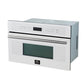 Forno FMWDR309330WHT Oliena Espresso White 30 Inch 1750 Watt Compact Oven & 1000 Watt Microwave, 1.6 Cu. Ft.