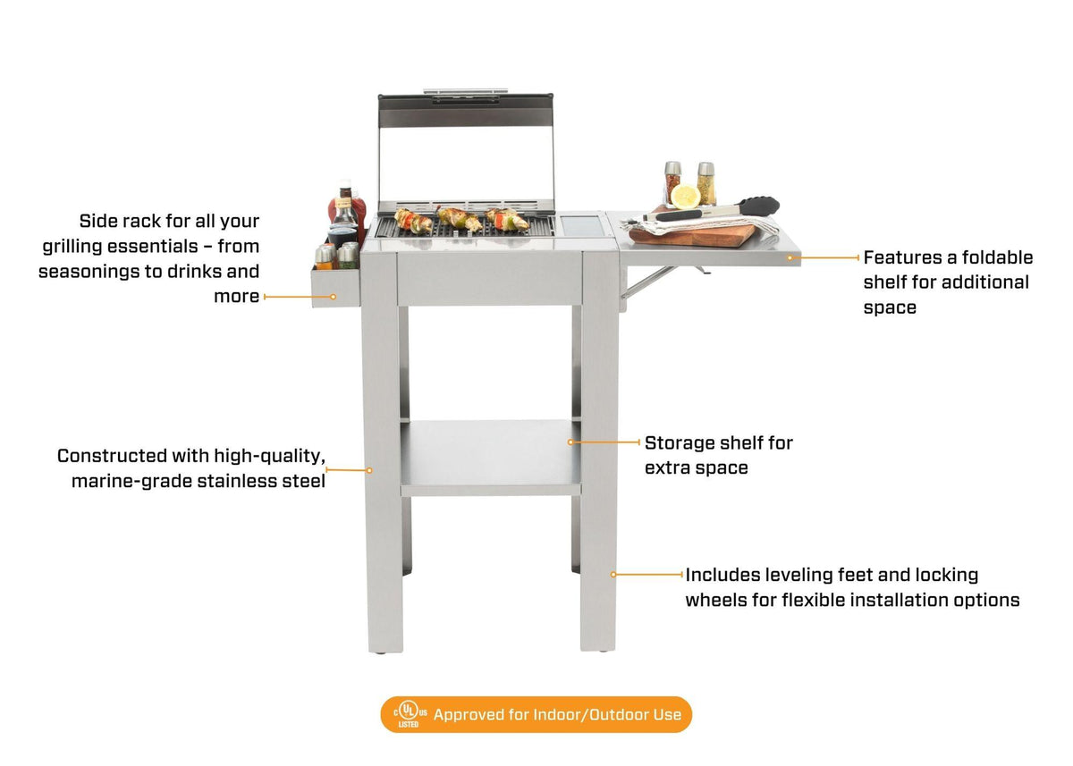 Kenyon C70550 Frontier With Intelliken Control Grill + Stand