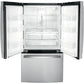 Ge Appliances GWE22JYMFS Ge® Energy Star® 21.9 Cu. Ft. Fingerprint Resistant Counter-Depth French-Door Refrigerator
