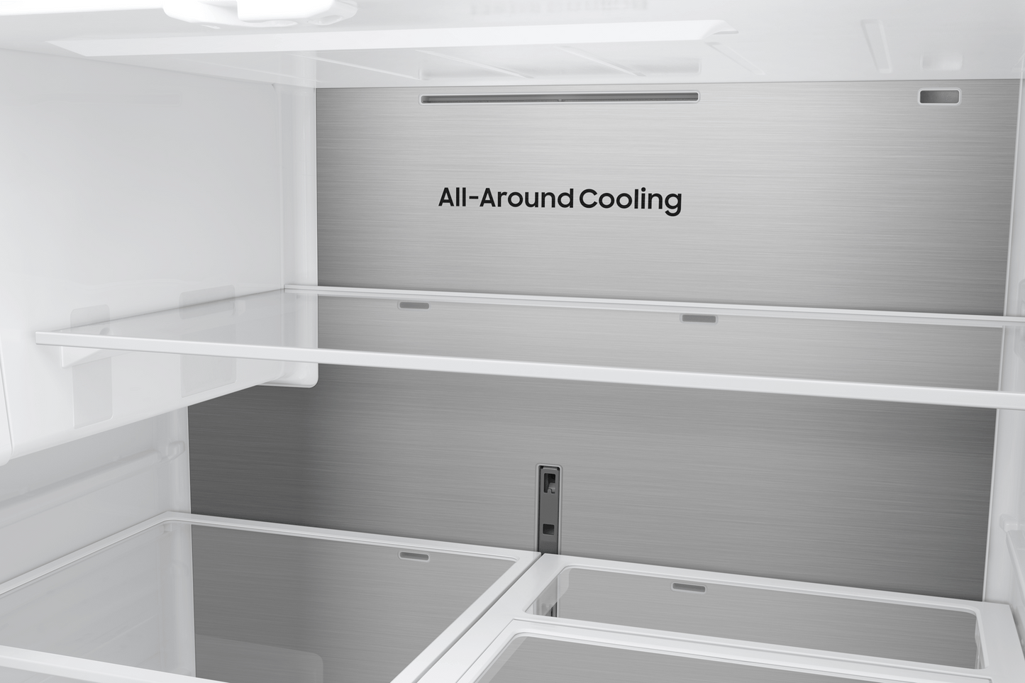 Samsung RF70H25HER Bespoke Ai 3-Door French Door Zero Clearance Fit Dual Auto Ice Maker 24 Cu. Ft.