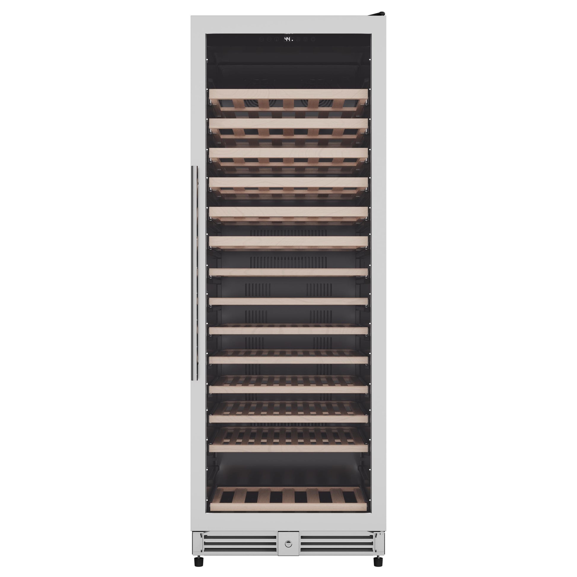 Avanti WCF149SE3S1 Avanti Refresh Wine Cooler, 149 Bottle Capacity, Stainless Steel Finish With Wood Shelves, Digital Touch Controls, Glass Door (Wcf149Se3S)