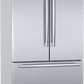 Bosch B36CT84SNS 800 Series, French Door Bottom Freezer, Multi Door, 36'', Brushed Steel (With Anti-Fingerprint)