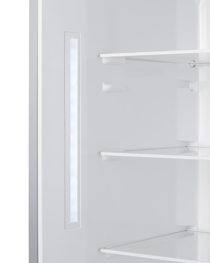 Summit BKRF15SS 28" Wide Top-Mount Refrigerator-Freezer With Nist-Calibrated Thermometers