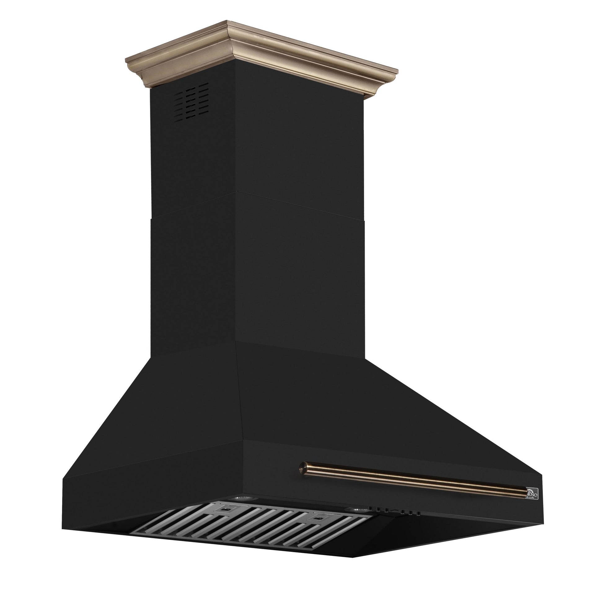 Forno FRHWM509530BLK Forno Aria 30 Inch Wall-Mounted Range Hood In Black
