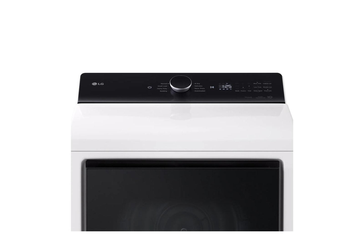 Lg DLHC8402W 7.3 Cu. Ft. Ultra Large Capacity Smart Rear Control Ventless Dryer With Dual Inverter Heat Pump Technology And Inverter Direct Drive Motor System