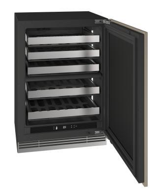 U-Line URWD324IS01A Urwd324 24" Dual-Zone Wine Refrigerator With Integrated Solid Finish (115 V/60 Hz)