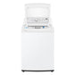 Lg WT7010CW 4.5 Cu. Ft. Ultra Large Capacity Top Load Washer With Impeller & Turbodrum™ Technology
