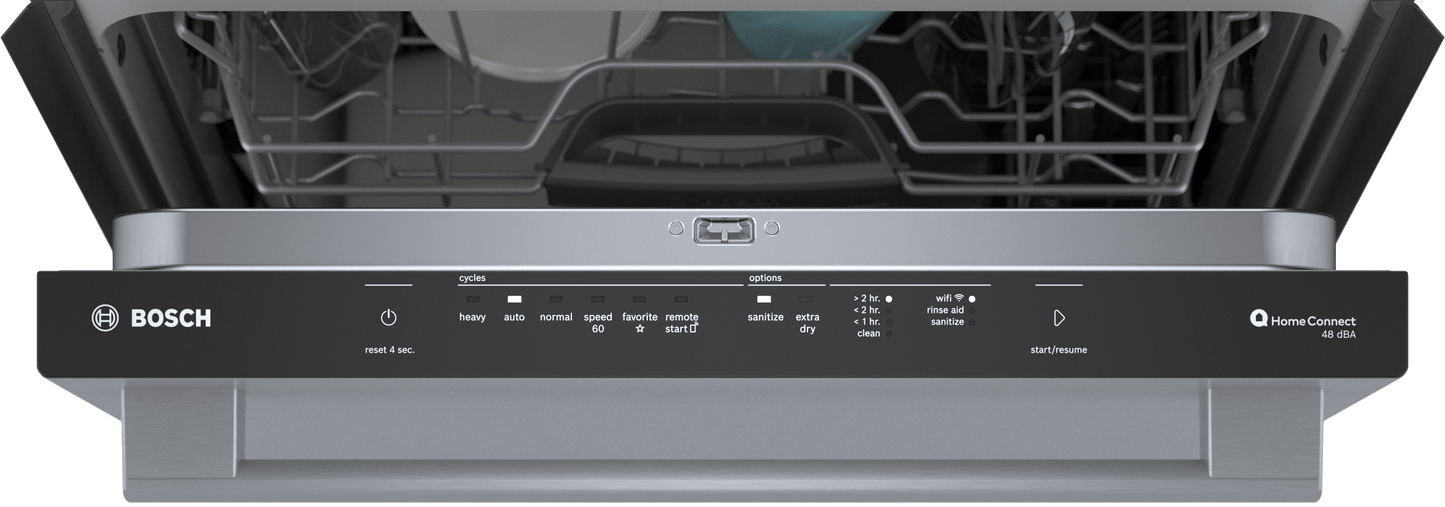 Bosch SHX41EB5N 24" Bar Handle 100 Series Dishwasher