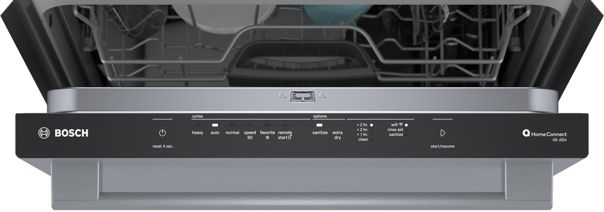 Bosch SHX41EB5N 24" Bar Handle 100 Series Dishwasher