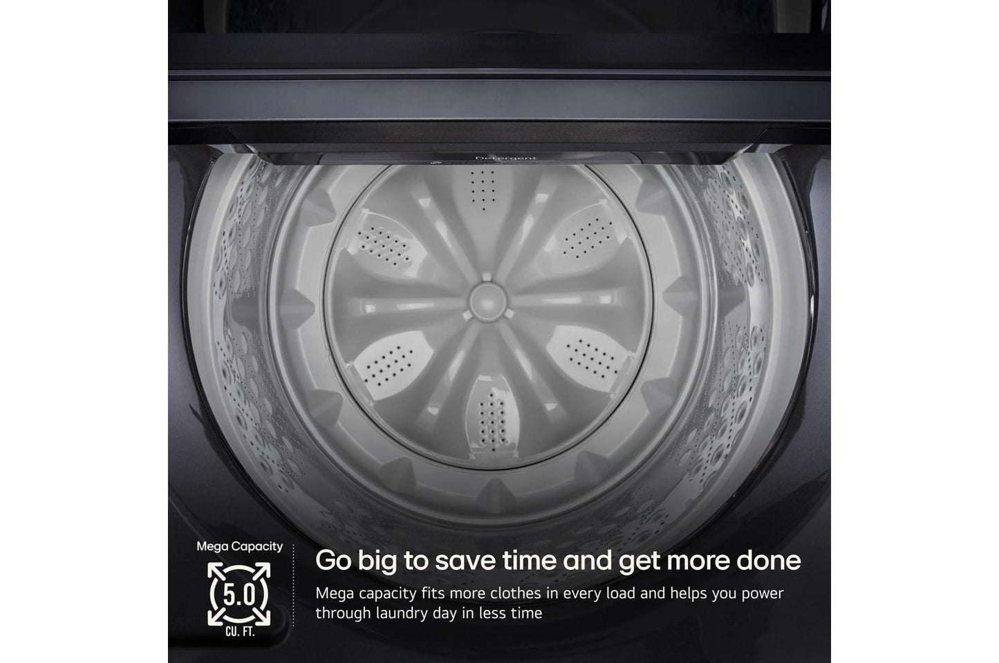 Lg WT8200CL 5.0 Cu. Ft. Mega Capacity Smart Top Load Washer With Easyunload™ & Ai Sensing