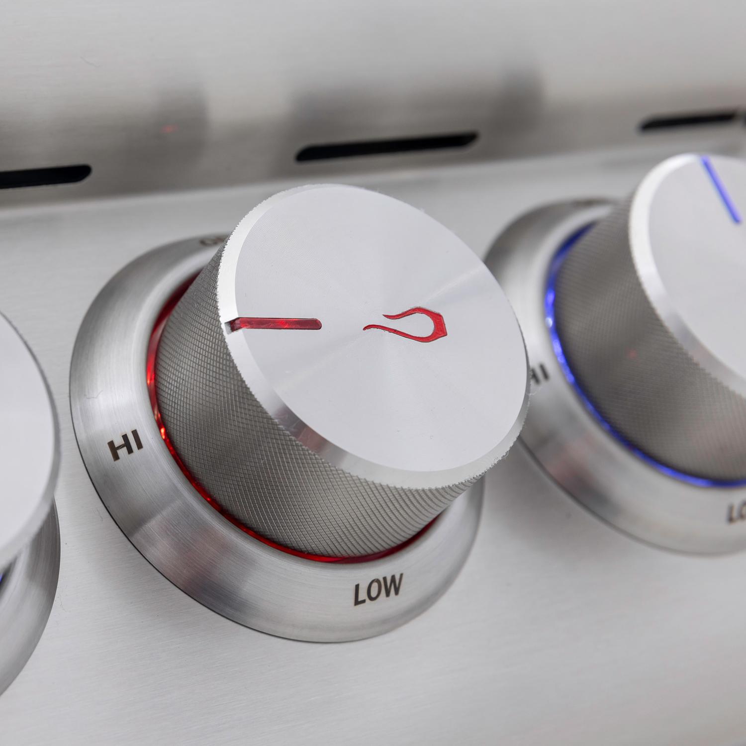 Blaze Grills BLZ5LTE3NG Blaze 40-Inch 5-Burner Premium Lte+ Gas Grill With Rear Burner And Built-In Lighting System, With Fuel Type - Natural Gas