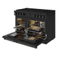 Thor Kitchen ARG48B 48 Inch Contemporary Professional Gas Range In Black