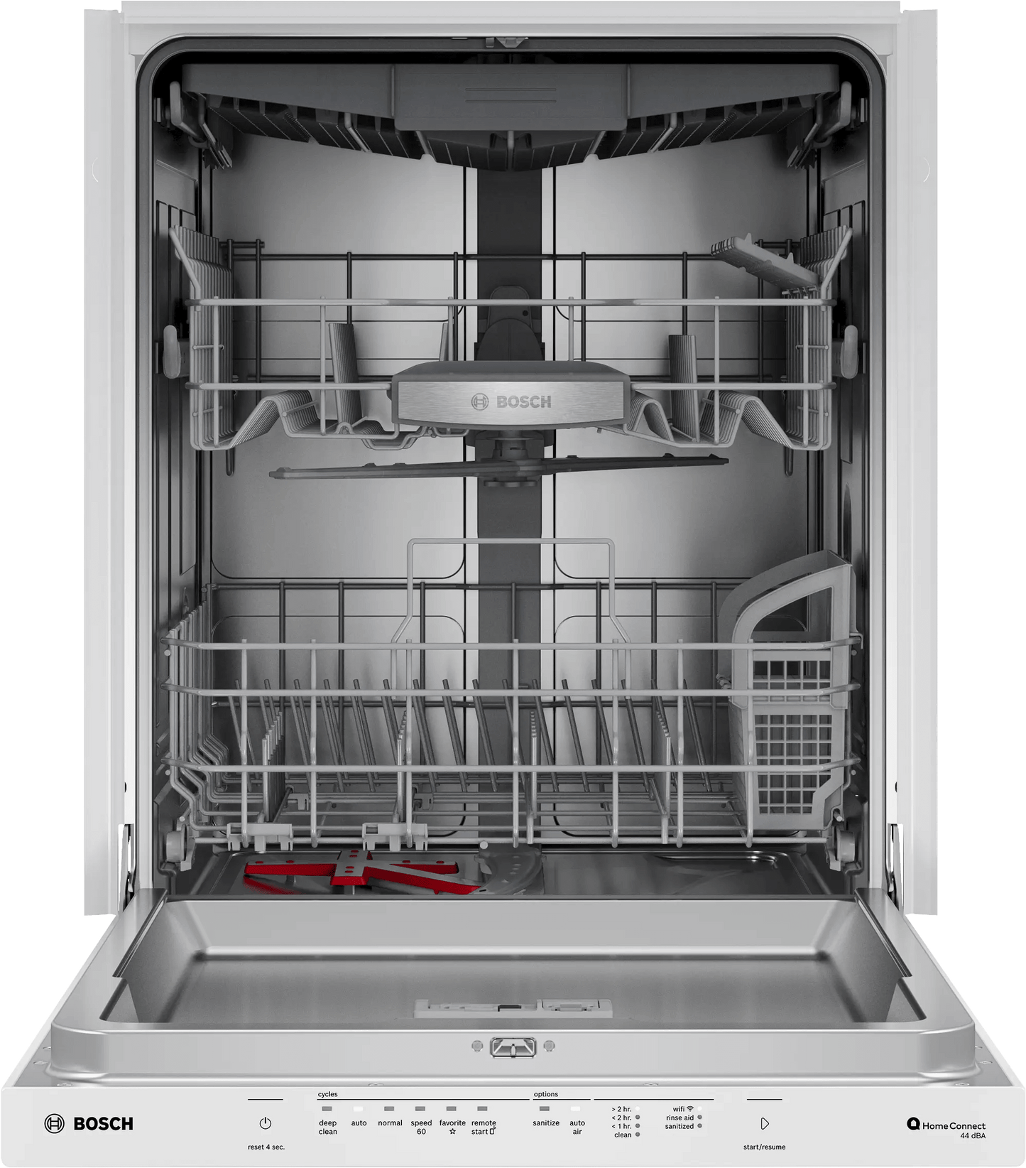 Bosch SHP65DM2N 500 Series, Built-Under Dishwasher, 24'', White