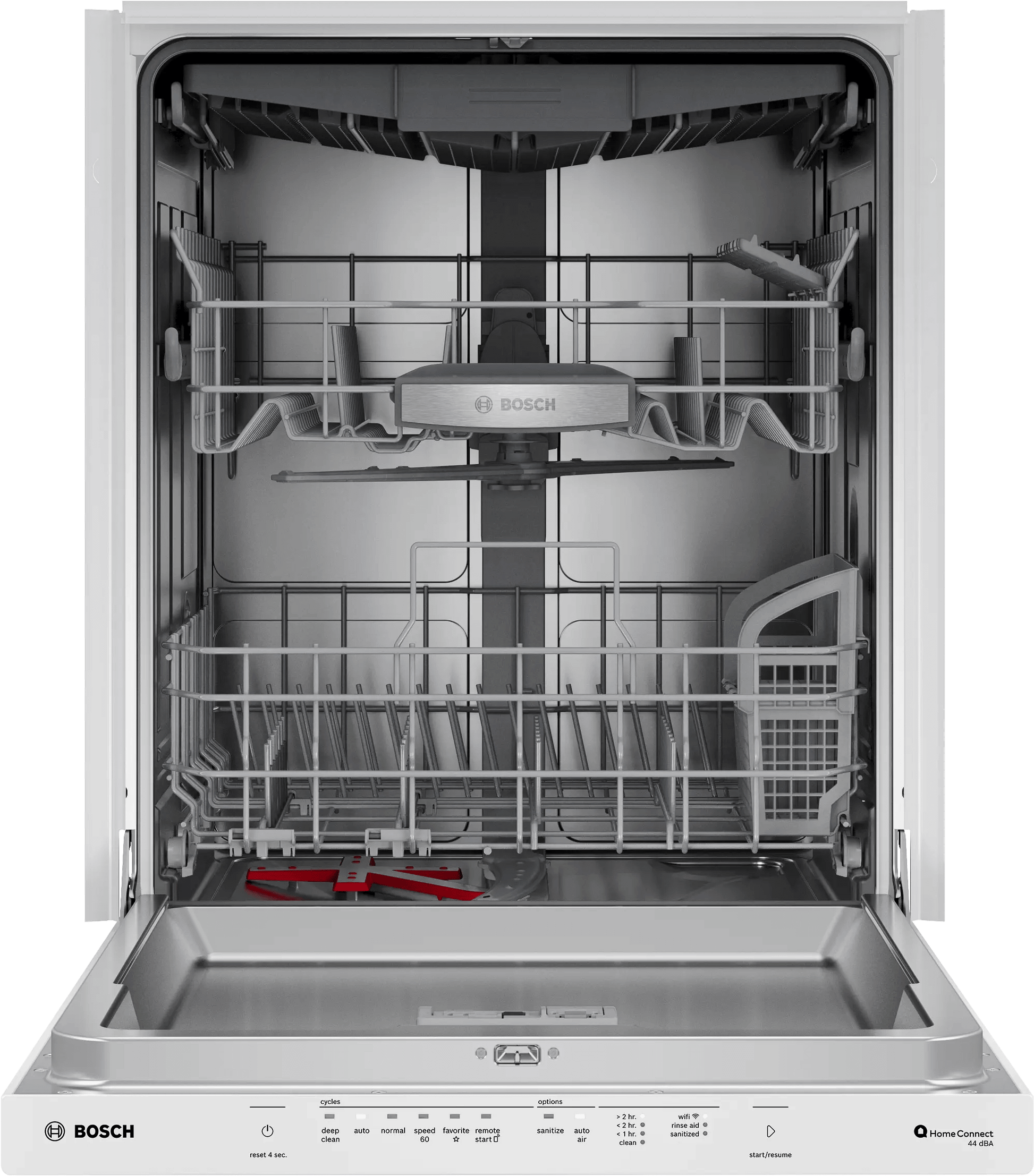 Bosch SHP65DM2N 500 Series, Built-Under Dishwasher, 24'', White