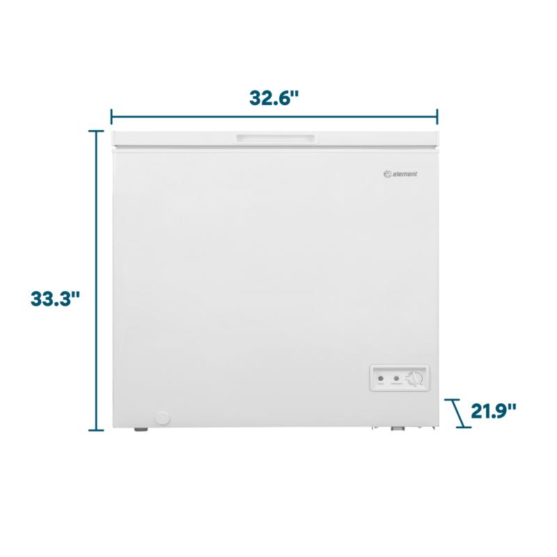 Element Appliance ECF70MD2EW Element 7.0 Cu. Ft. Chest Freezer - White (Ecf70Md2Ew)